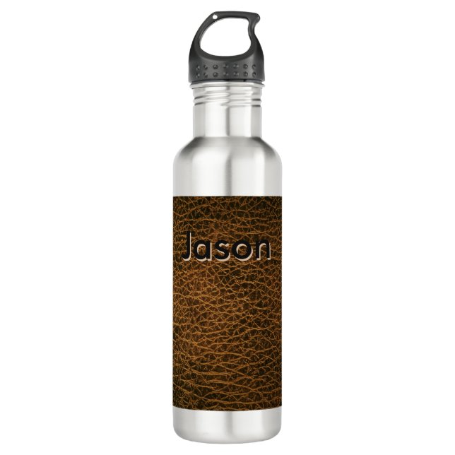 Aged Leather 710 Ml Water Bottle (Front)