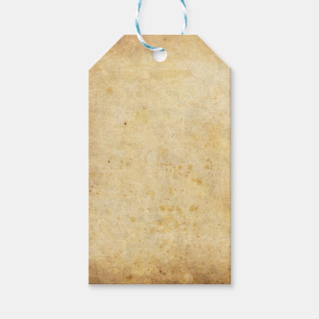 Aged Paper Gift Tags (Front)