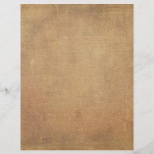 Aged Parchment Scrapbook Paper