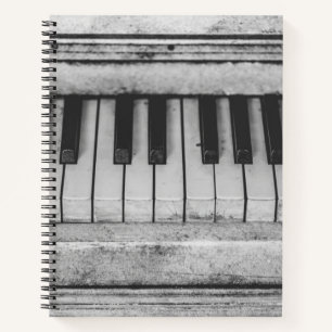 Aged Piano Notebook