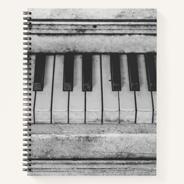 Aged Piano Notebook (Front)