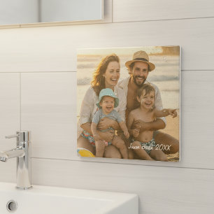 Aged Sepia Photo Template D1216 Tile