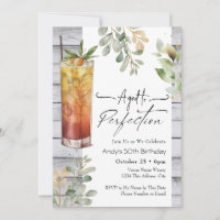 Aged to Perfection 50th Birthday Floral