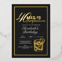 Aged to Perfection Bourbon 40th Birthday Party