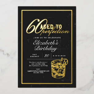 Aged to Perfection Bourbon 60th Birthday Party