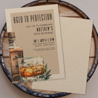 Aged To Perfection Men's Birthday Party