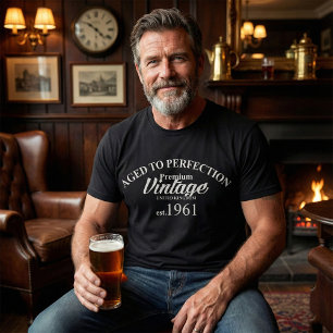Aged To Perfection Premium Vintage 1961 T-Shirt