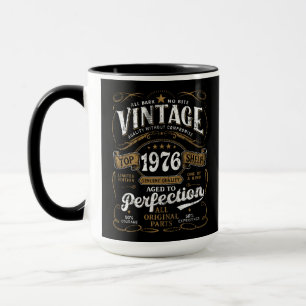 Aged To Perfection Vintage 1976 Birthday 50th   Mug