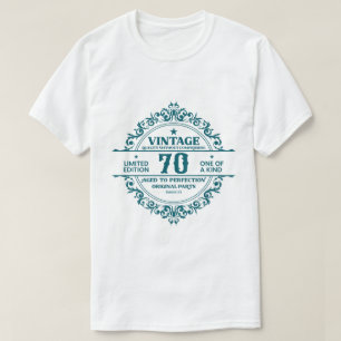 Aged to Perfection Vintage 70h (Custonisable) T-Shirt