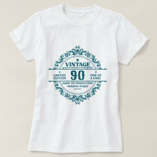 Aged to Perfection Vintage 90th (Custonisable) T-Shirt