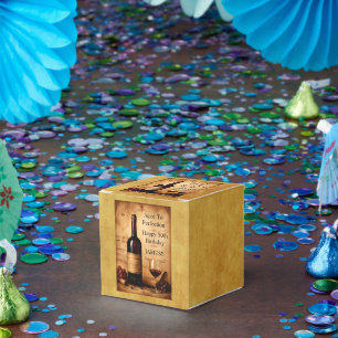 Aged to Perfection Vintage Wine Birthday Favour Bo Box