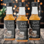 Aged To Perfection Whiskey Men's Birthday Party Liquor Bottle Label<br><div class="desc">Aged To Perfection Birthday Mini Whiskey Bottle Label. Celebrate a milestone with this whiskey-themed label designed for mini liquor bottles. A bold watercolor whiskey bottle and glass sit at the bottom left, while the top right showcases “Aged To Perfection” along with the birthday person’s name and age in a blend...</div>