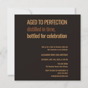 Aged to Perfection   Whisky Birthday