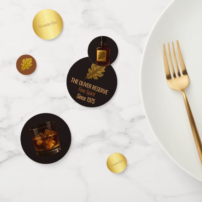 Aged to Perfection | Whisky Celebration Confetti (Group)