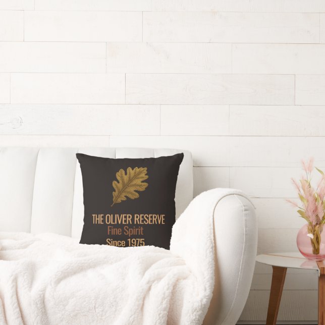 Aged to Perfection | Whisky Celebration Cushion (Couch)