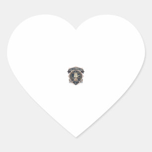 Aged To Purrfection Cat Birthday Age Vintage Vecto Heart Sticker