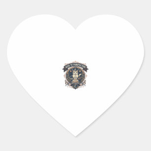 Aged To Purrfection Cat Birthday Age Vintage Vecto Heart Sticker