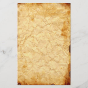 Aged Vintage Crumpled Stationery 2