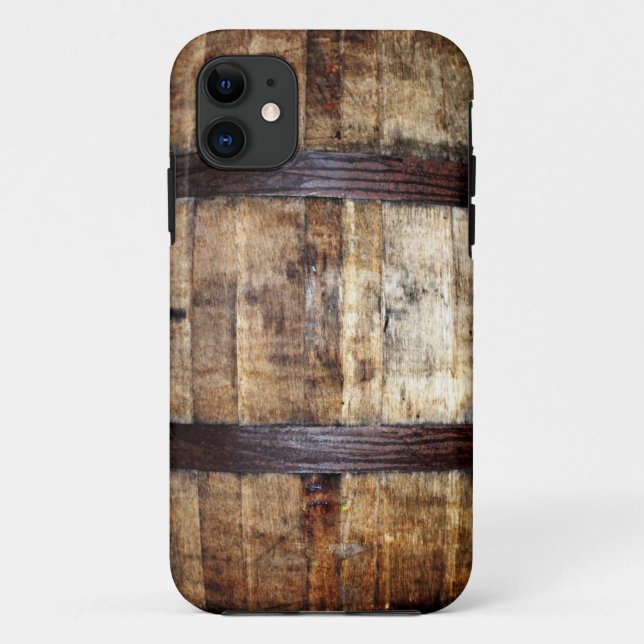 Aged Wood Barrel Case-Mate iPhone Case (Back)