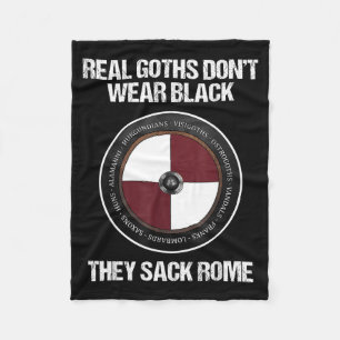 Agema Apparel Uni-adults Medieval History , Black, Fleece Blanket