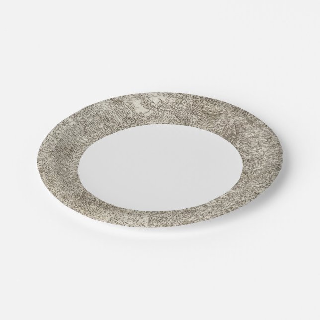 Agen Paper Plate (Angled)