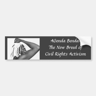 AGenda Benda:The New Breed of Civ... Bumper Sticker