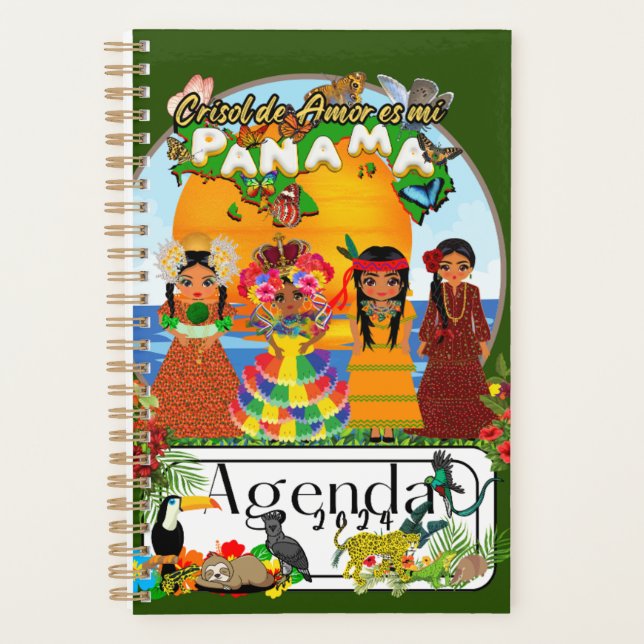 Agenda Crisol de Amor es mi Panamá (Front)