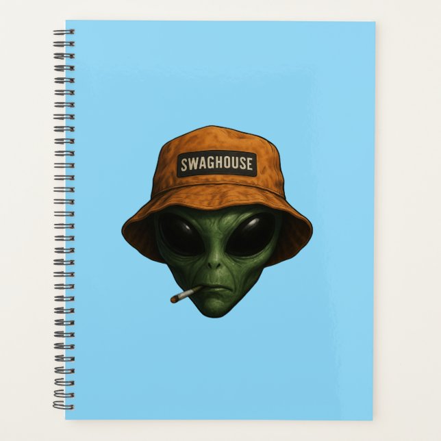AGENDA DE EXTRATERRESTRE EM DESIGN  (Front)