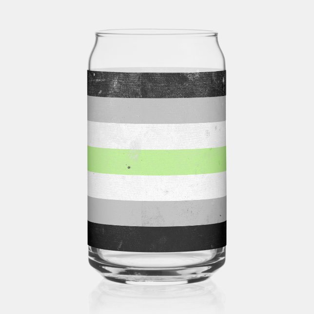 Agender Can Glass (Front)