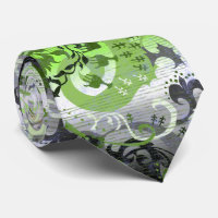 Agender Dragon Damask - Agender Pride Flag Colours