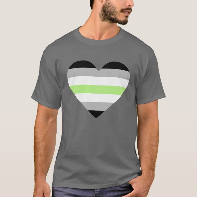 Agender Heart T-Shirt (Front)