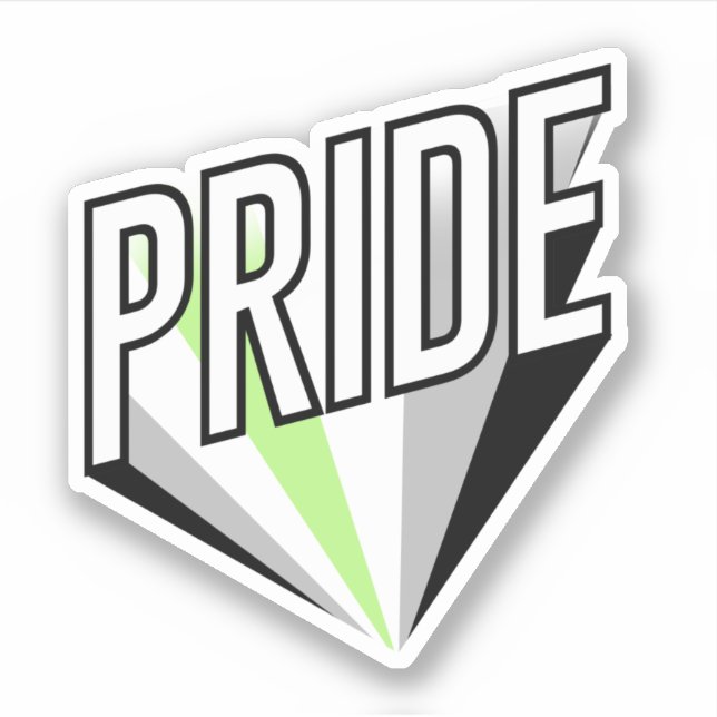 Agender Pride Burst (Front)