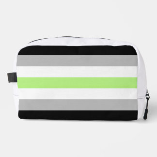 Agender Pride Flag – Agender Identity LGBTQIA+  Dopp Kit