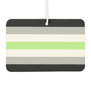 Agender Pride Flag Car Air Freshener