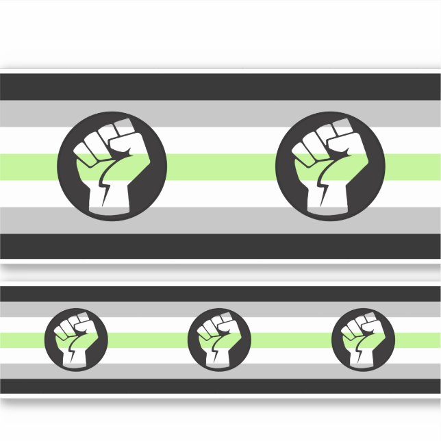 Agender Protest Flag (Front)