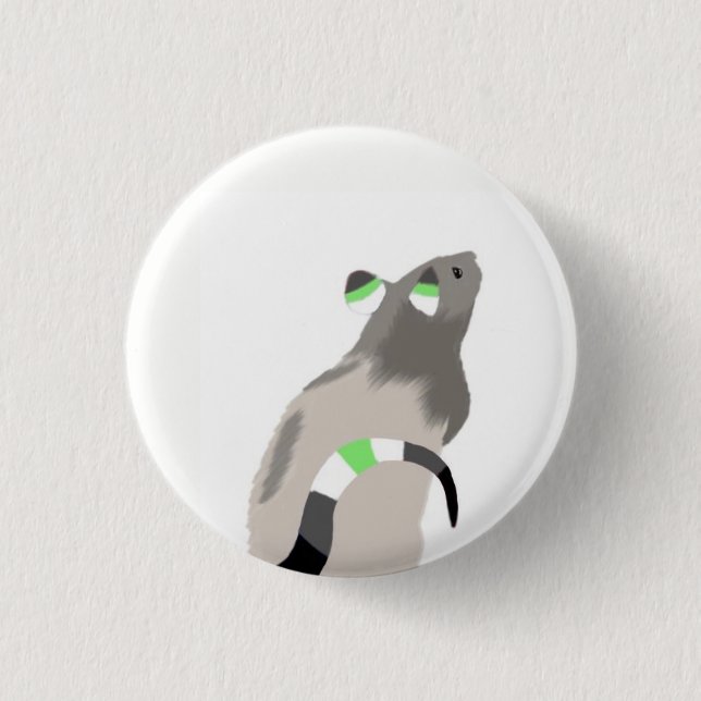Agender Rat Button (Front)