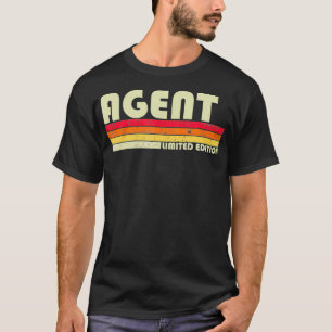 AGENT Funny Job Title Profession Birthday Worker I T-Shirt