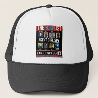 AGENT GIRL SPY TRUCKER HAT