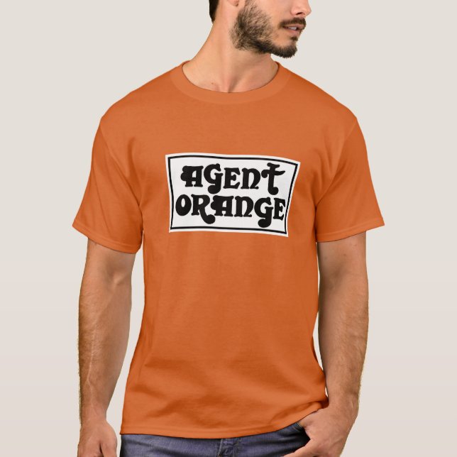 Agent Orange "Amp" Skate Punk T-Shirt (Front)