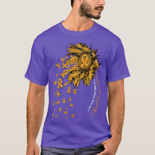 Agent Orange Awareness sunflower nobody fights alo T-Shirt