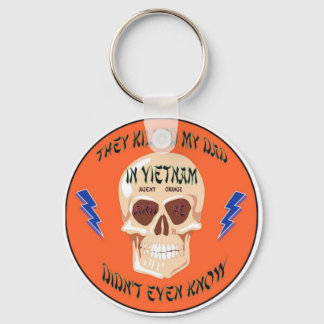 Agent Orange Key Ring