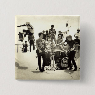 Agent Orange "SkateVisions" Skate Punk Button
