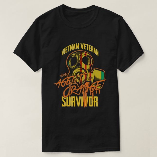 Agent Orange Survivor T-Shirt (Design Front)