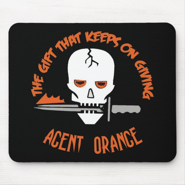Agent Orange The Gift DARK Mouse Pad (Front)