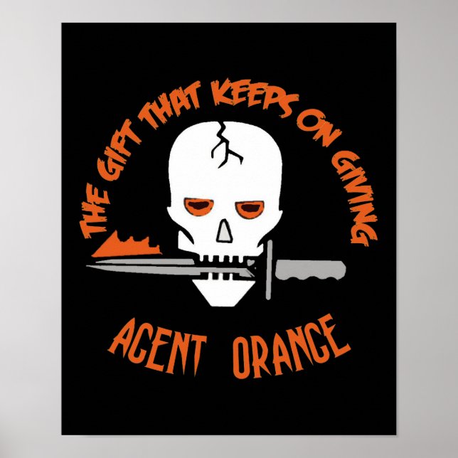 Agent Orange The Gift DARK Poster (Front)