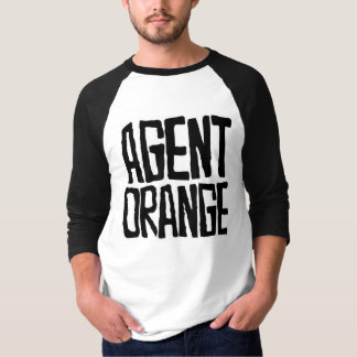 Agent Orange "Thrashed" Logo Jersey Baseball Punk T-Shirt