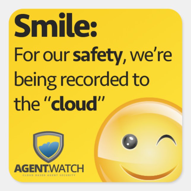 Agent Watch Sticker (Front)
