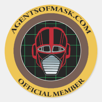 Agents of M.A.S.K. Official Badge Sticker