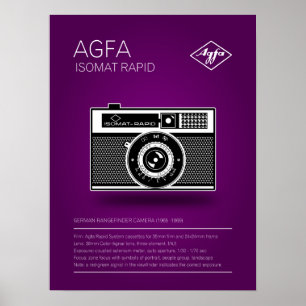 Agfa Isomat Rapid Poster