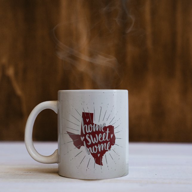 Aggie Maroon Home Sweet Home Texas Coffee Mug (Creator Uploaded)